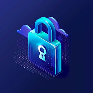 Illustration d'un cadenas pour la protection des données en ligne
